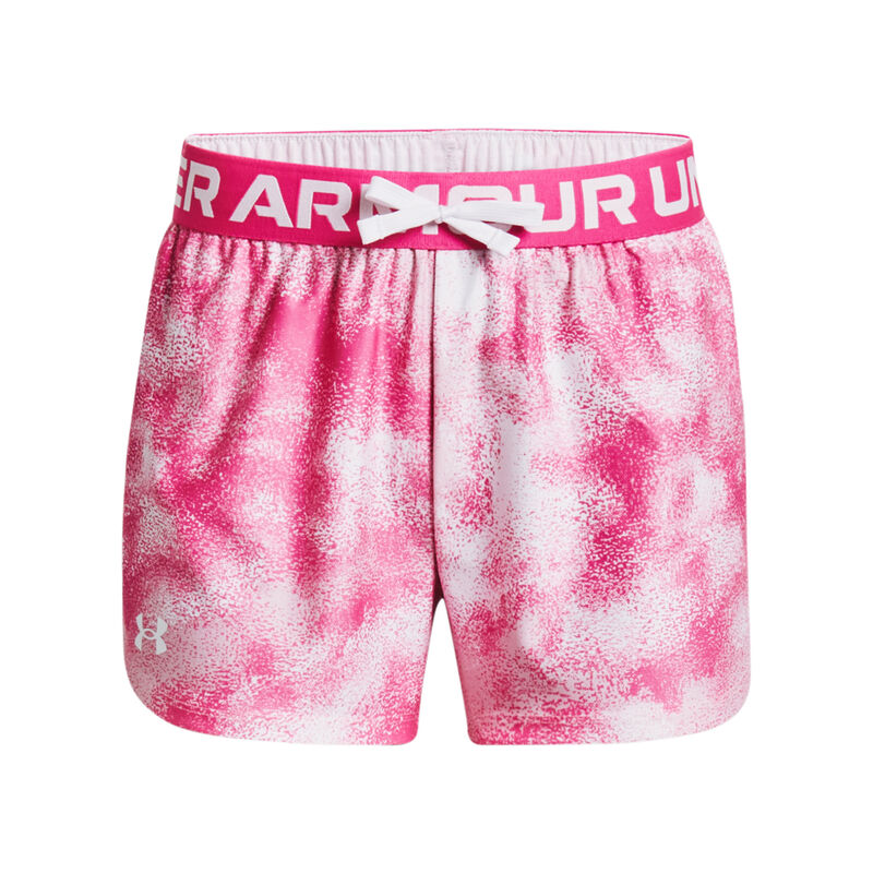 Under Armour Girls' Play Up Printed Shorts image number 0