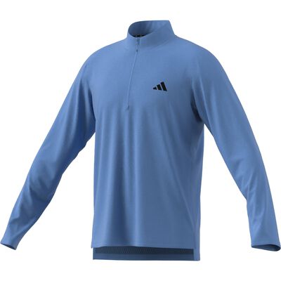 adidas Men's Essential 1/4 Zip Long Sleeve Sweatshirt