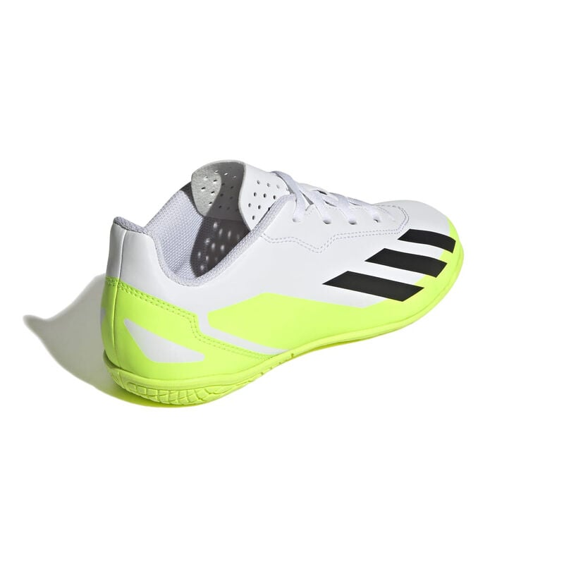 adidas Youth X Crazyfast.4 Indoor Soccer Cleats image number 5