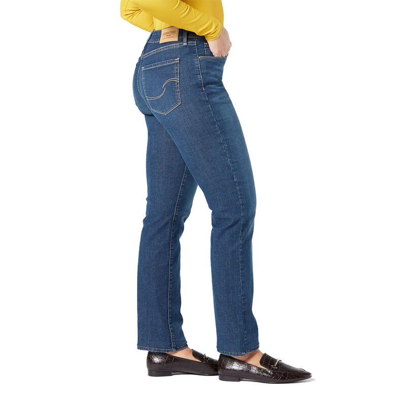 Signature by Levi Strauss & Co. Gold Label Women's Tshaping Straight Jeans image number 2