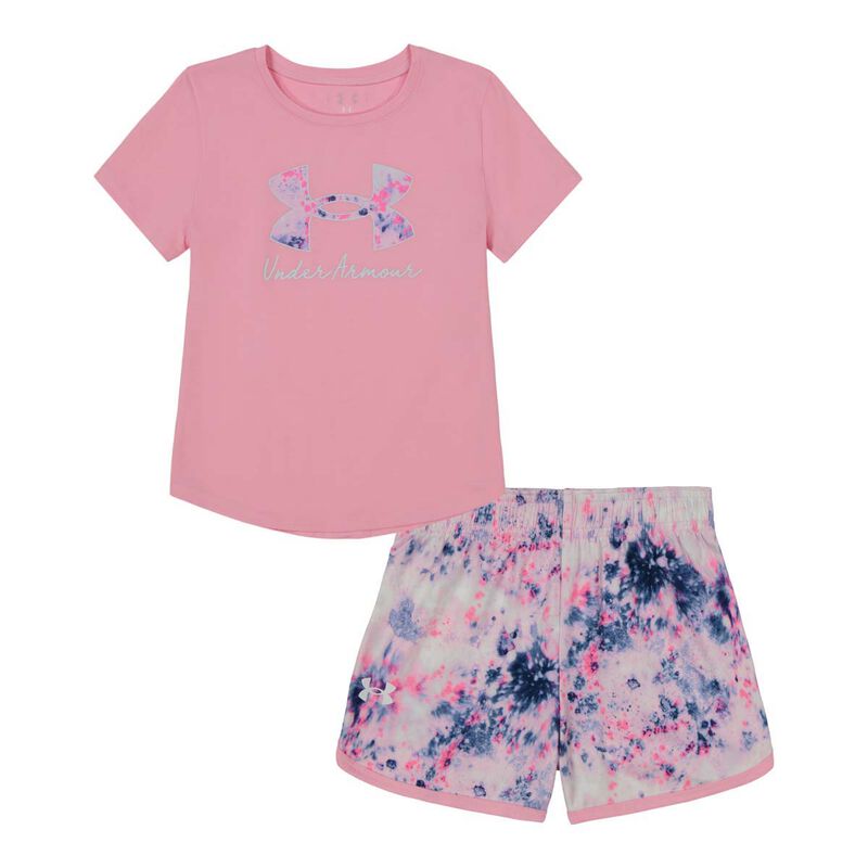 Under Armour Girl's 2Piece Tee & Short Set image number 0