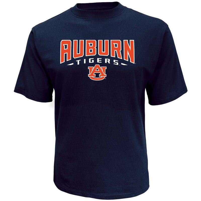 Knights Apparel Men's Short Sleeve Auburn College Classic Arch Tee image number 0