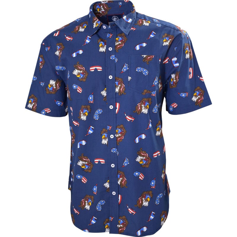 Staghorn Outfit Men's Short Sleeve Print Woven image number 0