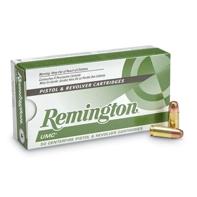 Remington 9MM Luger 147GR UMC Ammunition
