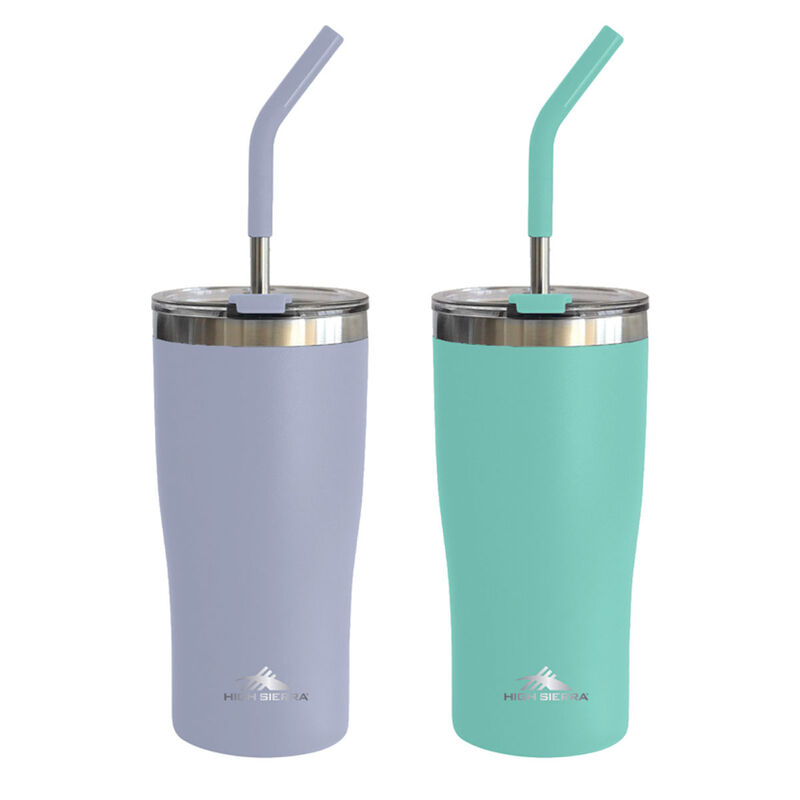 High Sierra 2 Pack 20oz Tumbler with Straw image number 0