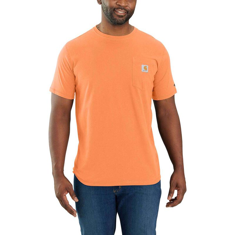 Carhartt Men's Force Relaxed Fit Midweight Short-Sleeve Pocket T-Shirt image number 0