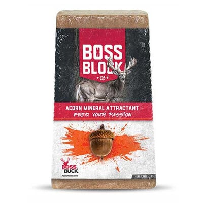 Boss Buck Boss Block Acorn Mineral Attractant, 4lb.