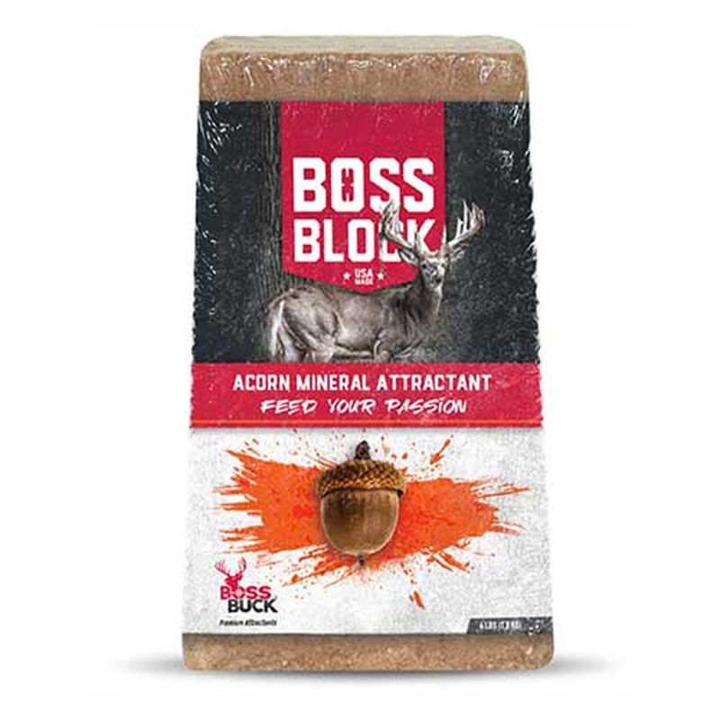 Boss Buck Boss Block Acorn Mineral Attractant, 4lb. image number 0