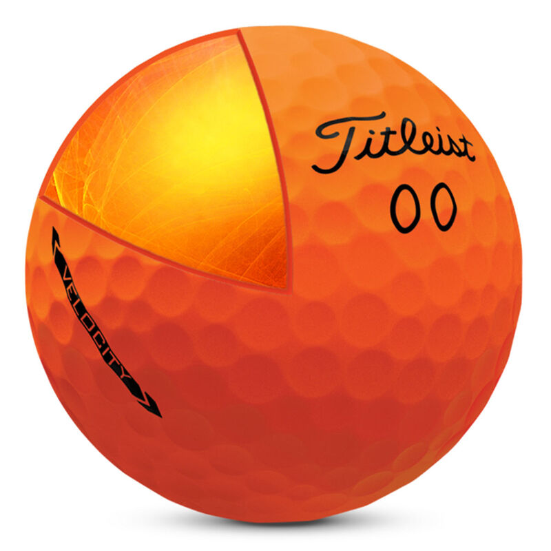 Titleist Velocity Orange Golf Balls image number 0