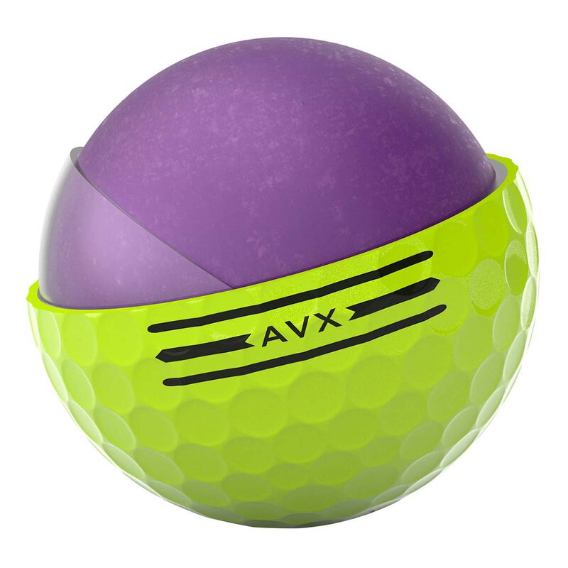 Titleist AVX Yellow Golf Balls image number 3