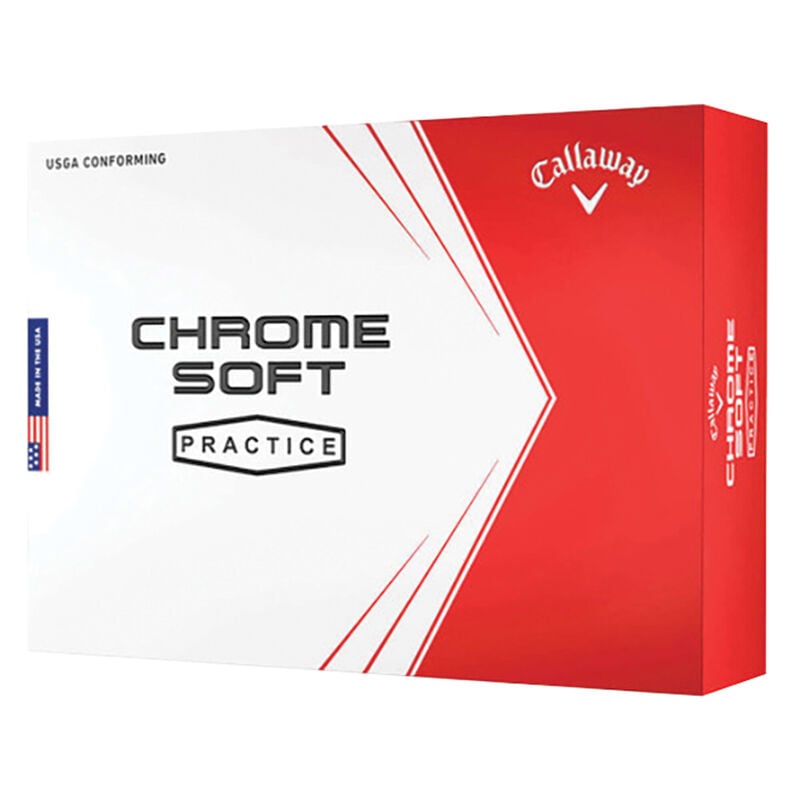 Callaway Golf 2020 Chrome Soft Practice Golf Balls image number 0