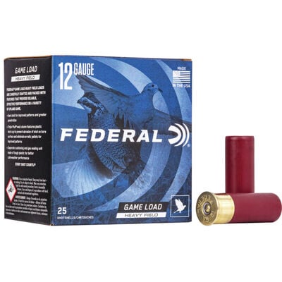 Federal Game Load Upland Heavy Field 12 Gauge
