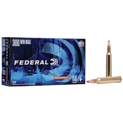 Federal Power-Shok Rifle 300 Win Magnum