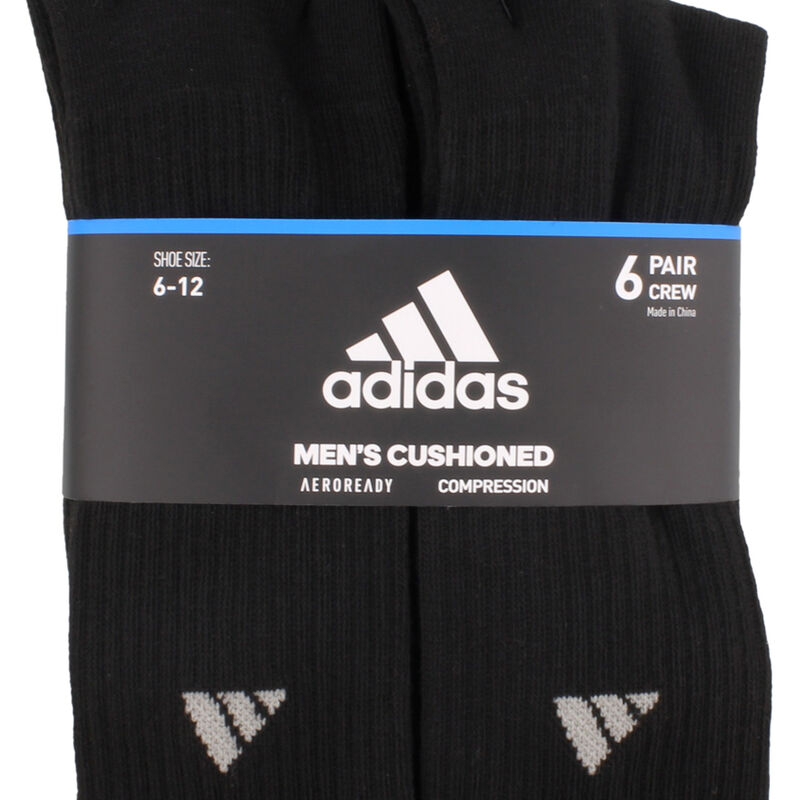 ADIDAS M ATH CUSHIONED 6-PACK CREW Socks for Sale at Dunham's Sports image number 8