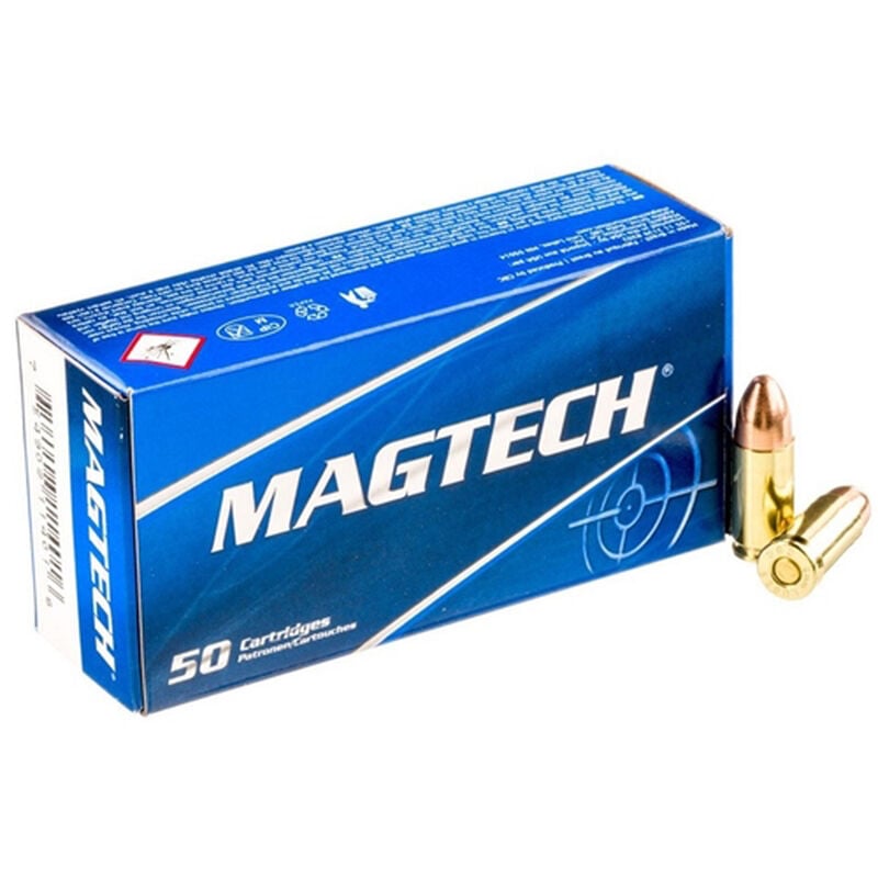 Magtech 9MM Luger 115 Grain Full Metal Jacket Ammunition, , large image number 1
