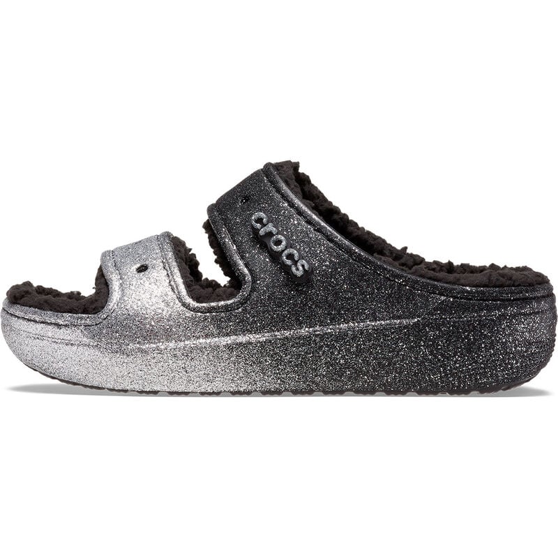 Crocs Women's Cozy Glitter Lined Clogs image number 2