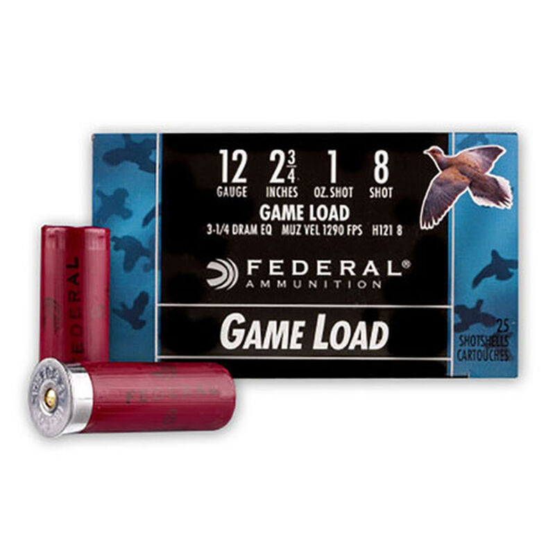 Federal Game Load 12GA 8 image number 0