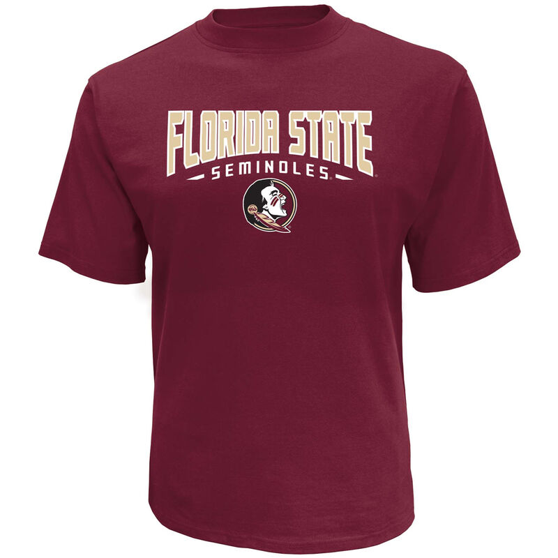 Knights Apparel Men's Short Sleeve Florida State Classic Arch Tee image number 0