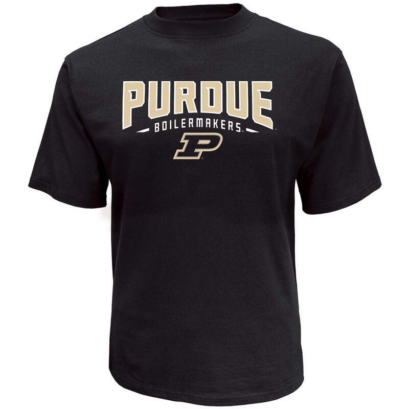 Knights Apparel Men's Short Sleeve Purdue Classic Arch Tee image number 0