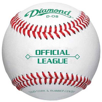 Diamond Sports 24pk D-OB Leather Baseballs and Bucket Combo