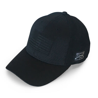 Grunt Style Blackout Flag Stretch Fit Cap