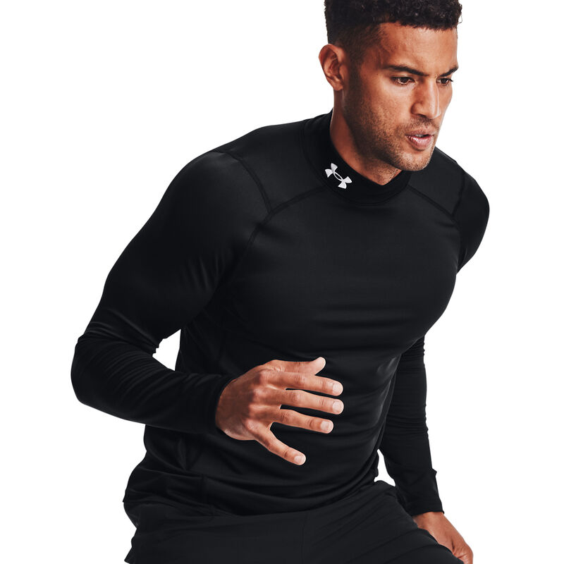 Under Armour Men's Tall ColdGear® Fitted Mock image number 3