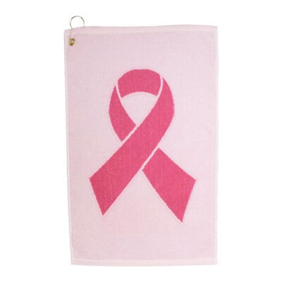 Player Supreme Pink Ribbon Golf Towel