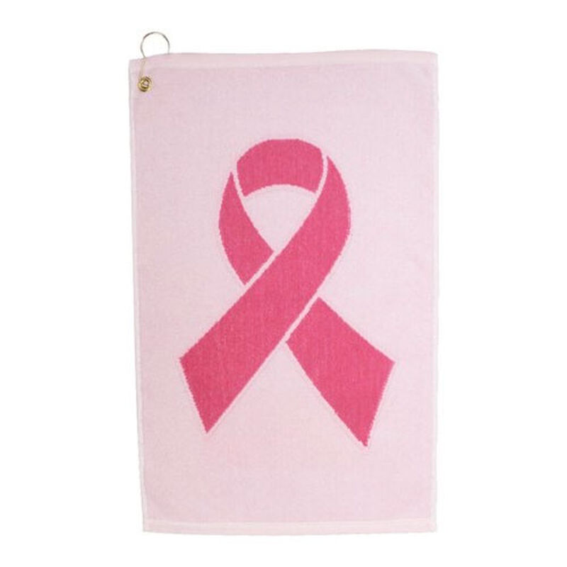 Player Supreme Pink Ribbon Golf Towel image number 0