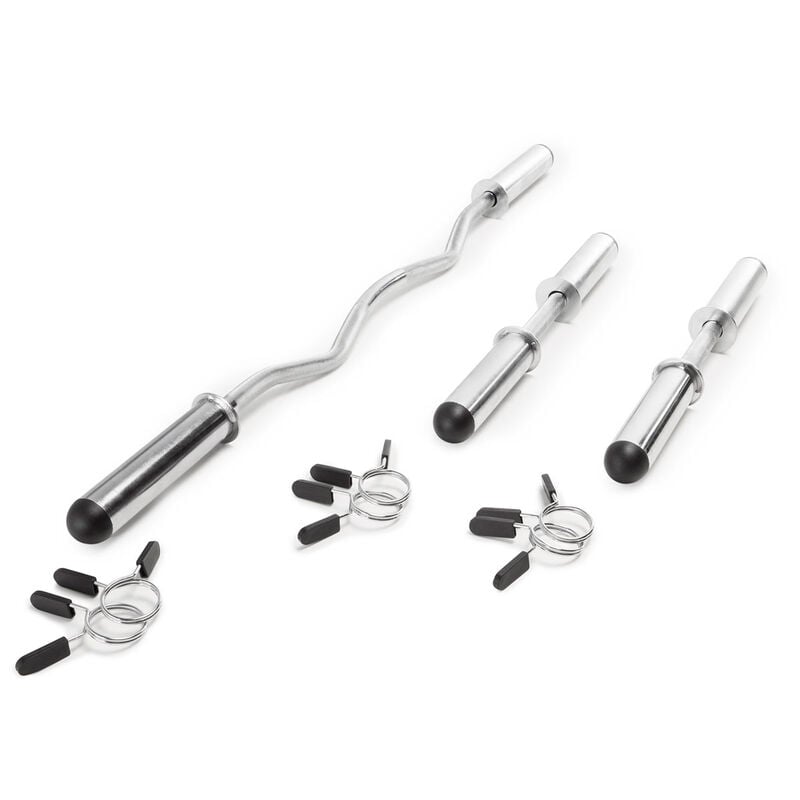Marcy Olympic Curl Bar and Dumbbell Handle Set image number 13