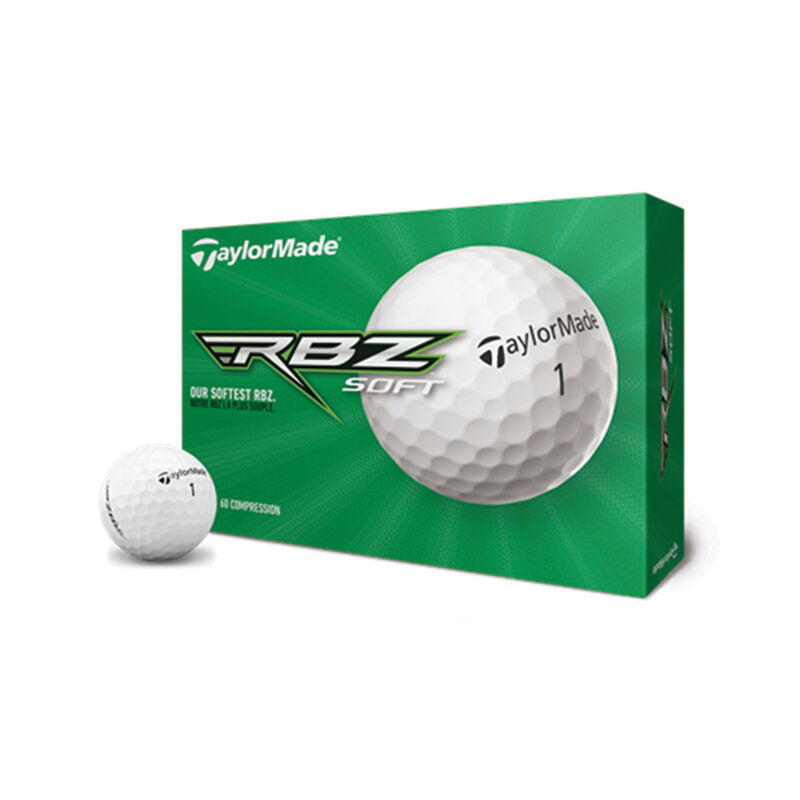 Taylormade RocketBallz Soft White Golf Balls 12-Pack image number 0