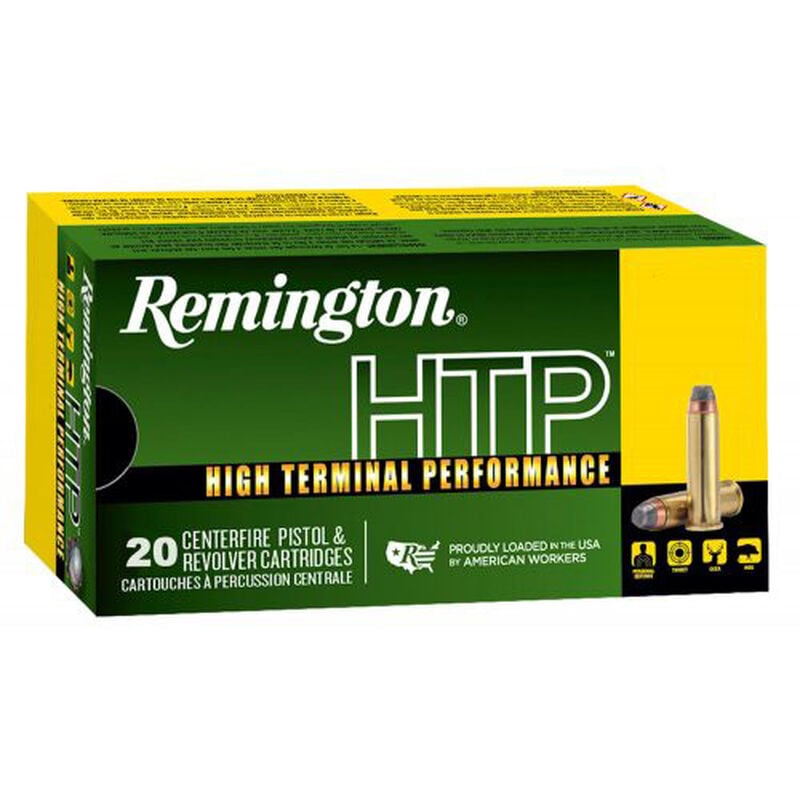 Remington HTP .38 Special 110GR SJHP Ammunition image number 0