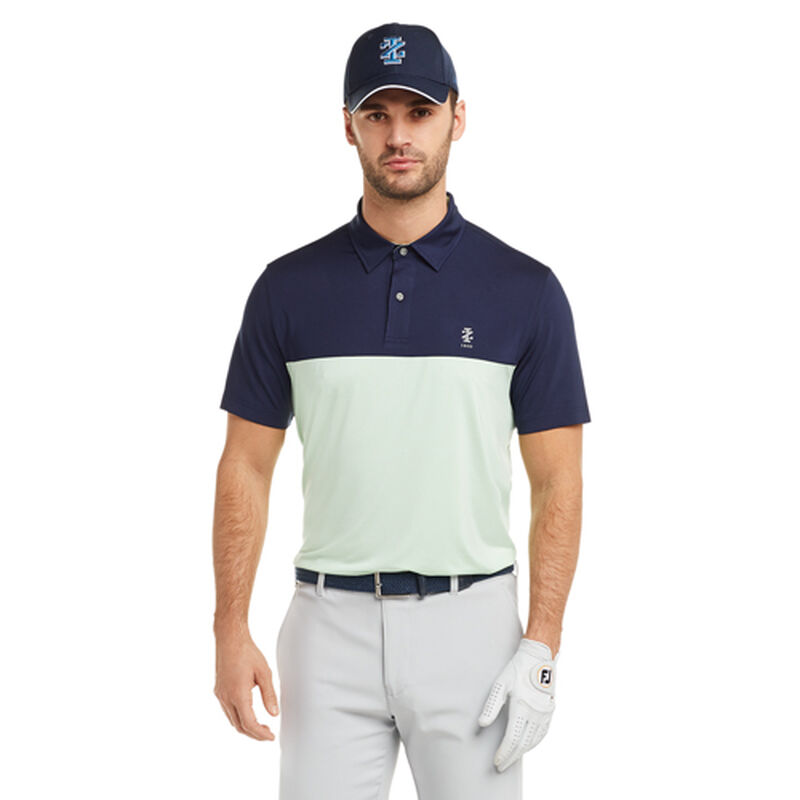Izod Men's Qualifier Color Block Golf Polo image number 0