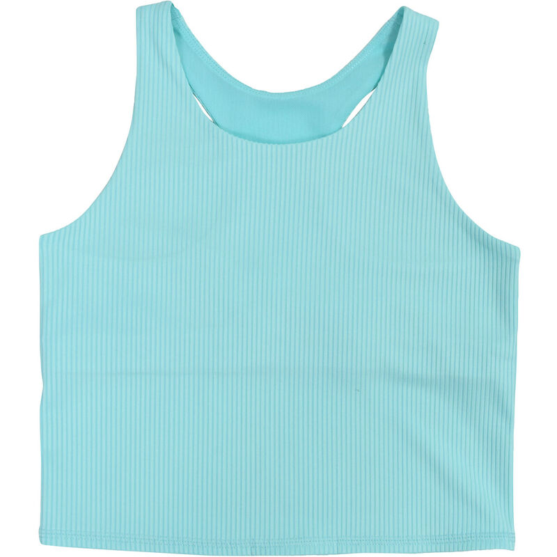 Ebb & Flow Girl's Rib Tank With Bra image number 0