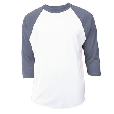 Mj Soffe Youth 3/4 Sleeve Baseball Shirt