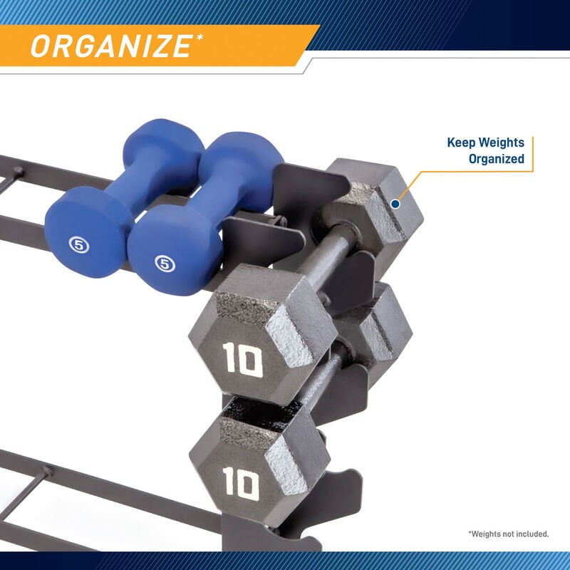 Marcy Compact Dumbbell Rack image number 9