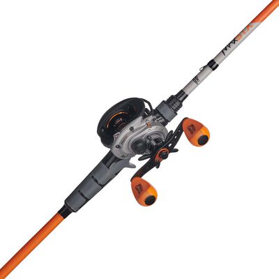 Shakespeare Catch More Fish Salmon Spinning Fishing Rod and Reel Combo,  Pre-Spooled, Medium-Heavy, 8-ft, 2-pc