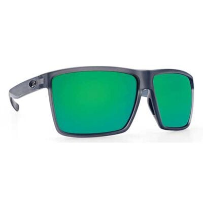 Costa Rincon Matte Smoke Crystal Green Mirror Polarized 580G Sunglasses