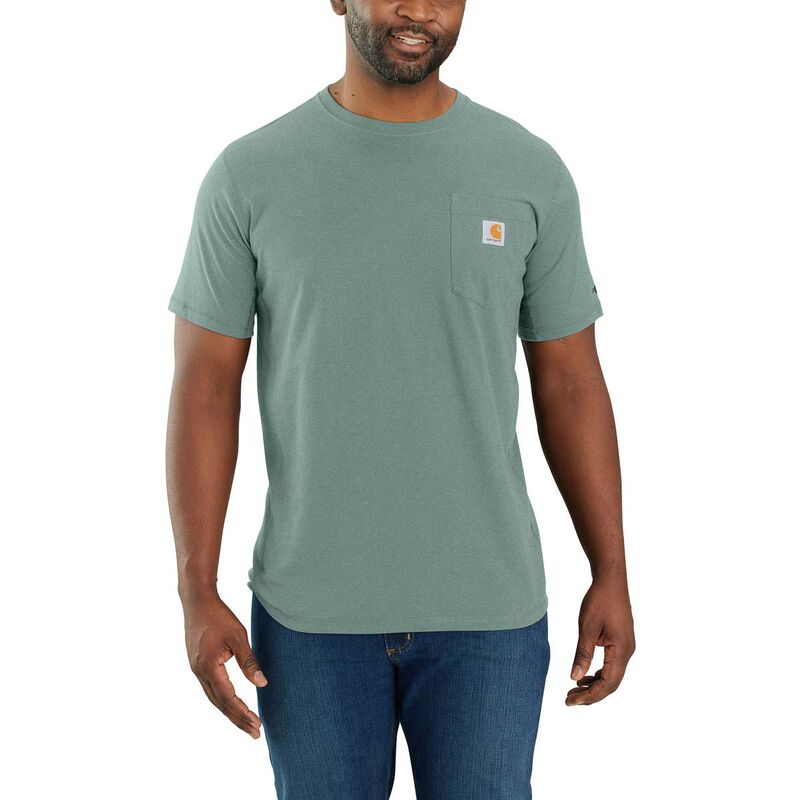 Carhartt Force Relaxed Fit Midweight Short-Sleeve Pocket T-Shirt image number 0