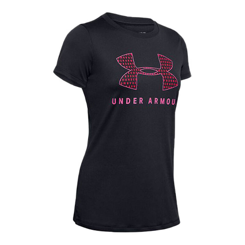 Under Armour Women's Tech Logo Graphic Tee, , large image number 0