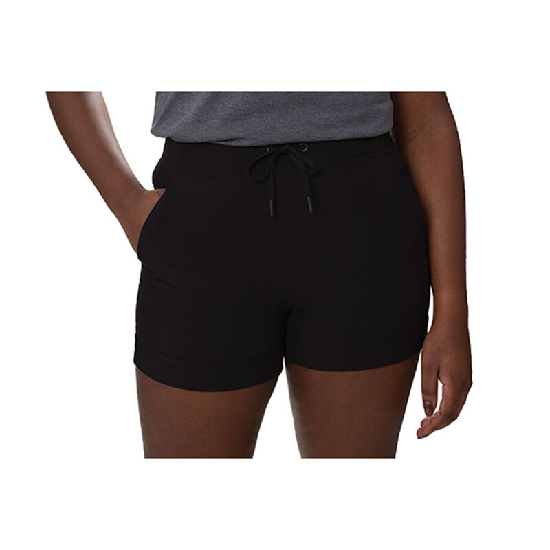 90 Degree Women's Missy Rollup Woven Shorts image number 1