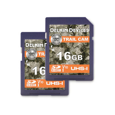 Delkin 16GB SD Memory Card - 2-Pack