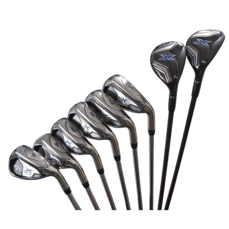 Callaway Golf Men's Right Hand X Series OS Combo Hybrid/Iron Set image number 0