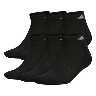 adidas Men's Cushioned 6-Pack Low Cut Socks