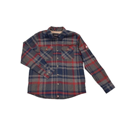 Canada Weather Gear Men's Flecce Lined Flannel