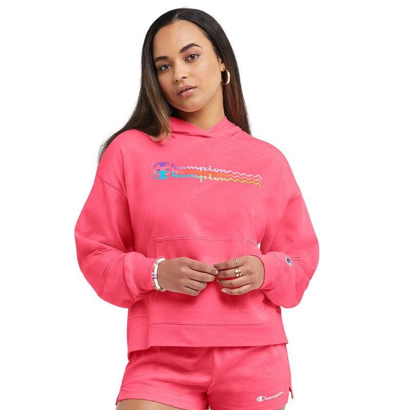 Champion Women's Midweight Jersey Hoodie image number 0