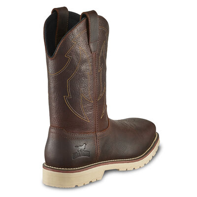 Irish Setter Men's Kittson 11-inch Leather Safety Toe Pull-On Boots