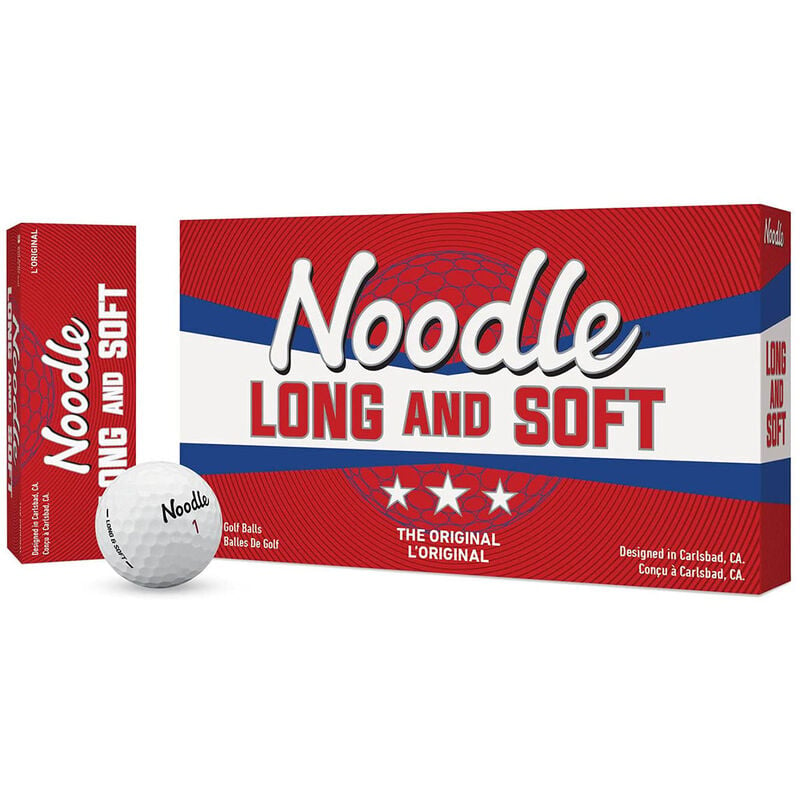 Taylormade Noodle Long and Soft White 15 Pack Golf Balls image number 0