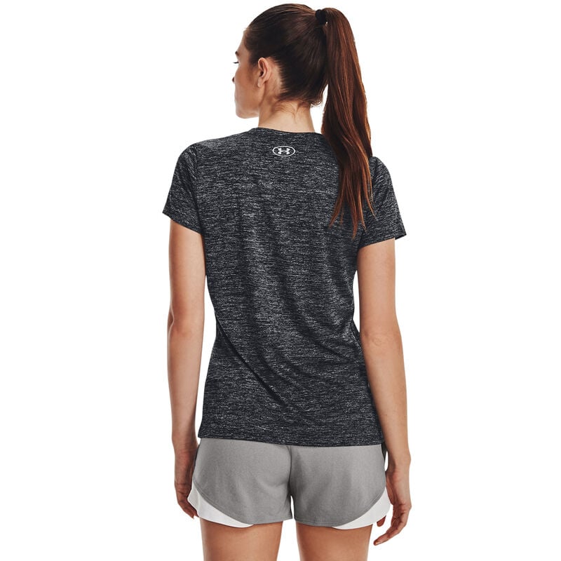 Under Armour Women's Tech Twist Graphic Short Sleeve V-Neck Tee image number 3