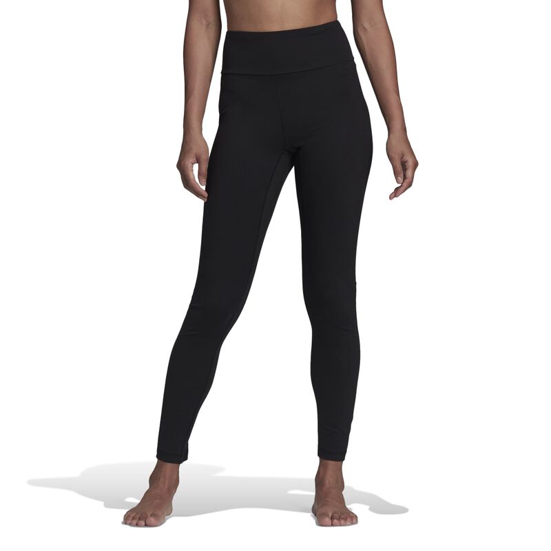 adidas Women's Yoga Essentials High-Waisted Leggings image number 2