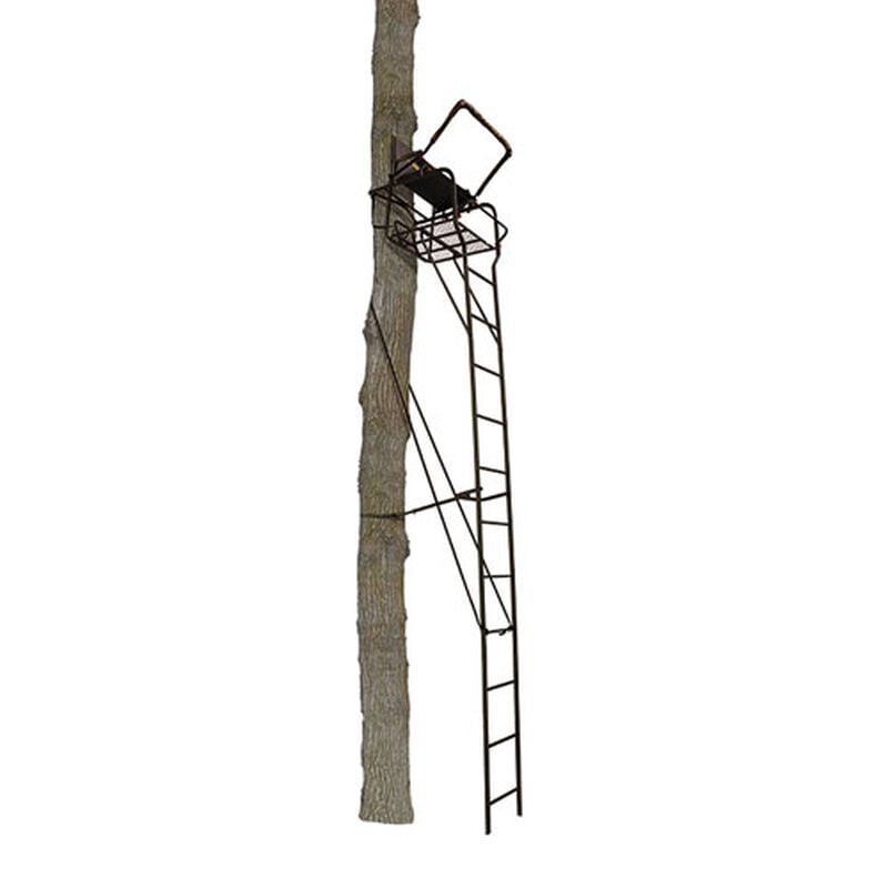 Muddy 18'6" Droptine HD 1.5 Man Ladder Treestand image number 1